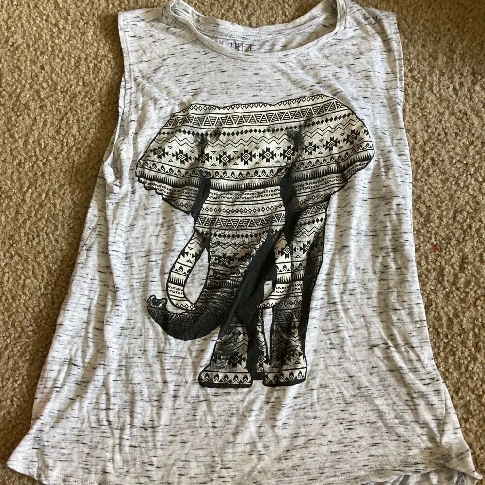 Womens Elephant Tank Top